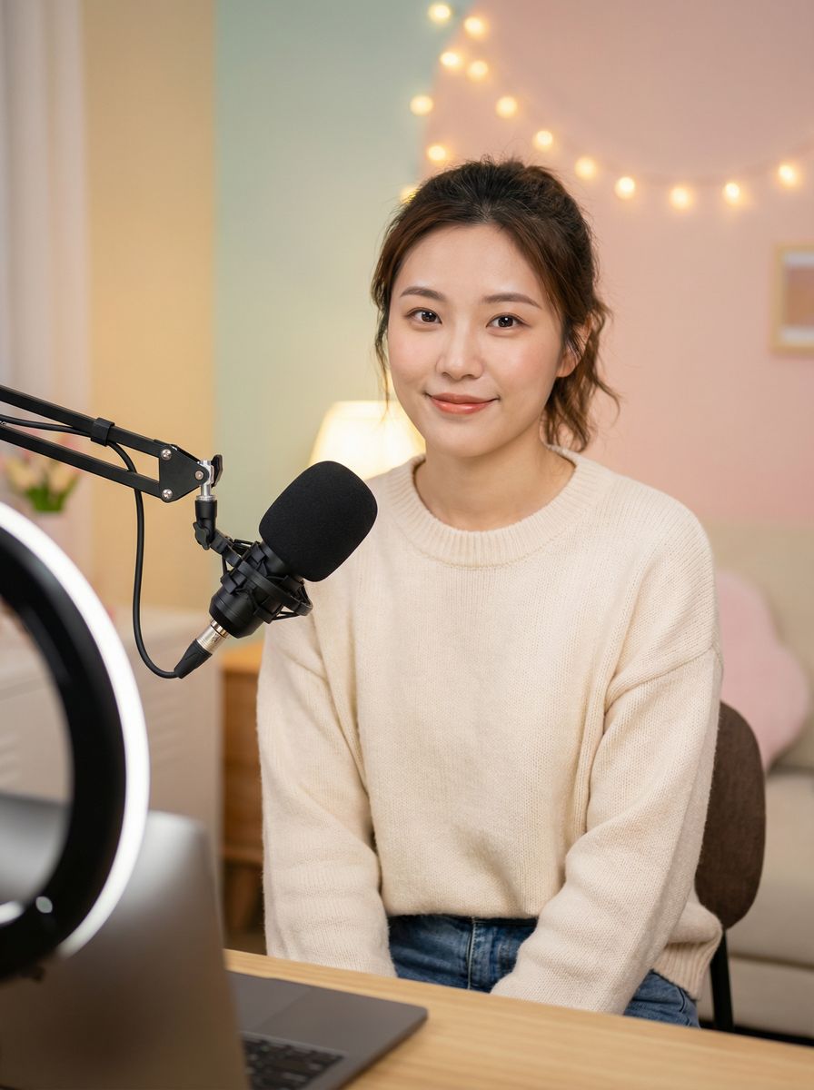 抖荫-清新直播间布置教程视频