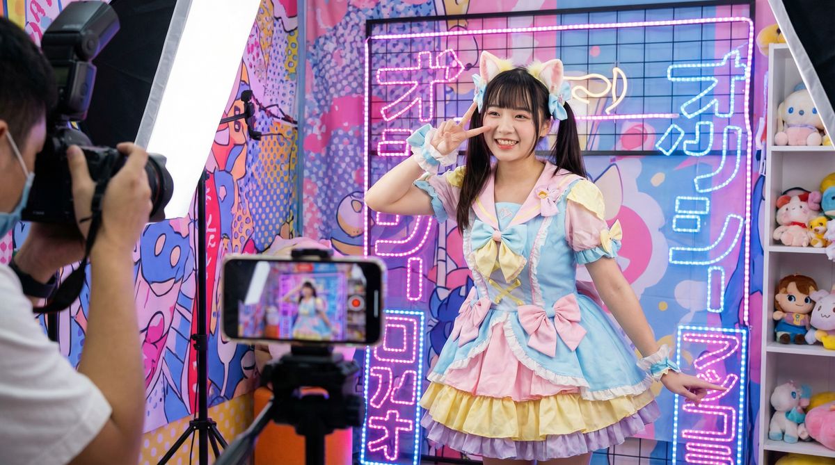 抖荫-二次元Cosplay拍摄视频